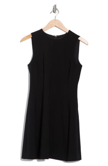 Theory Sleeveless Fit & Flare Minidress