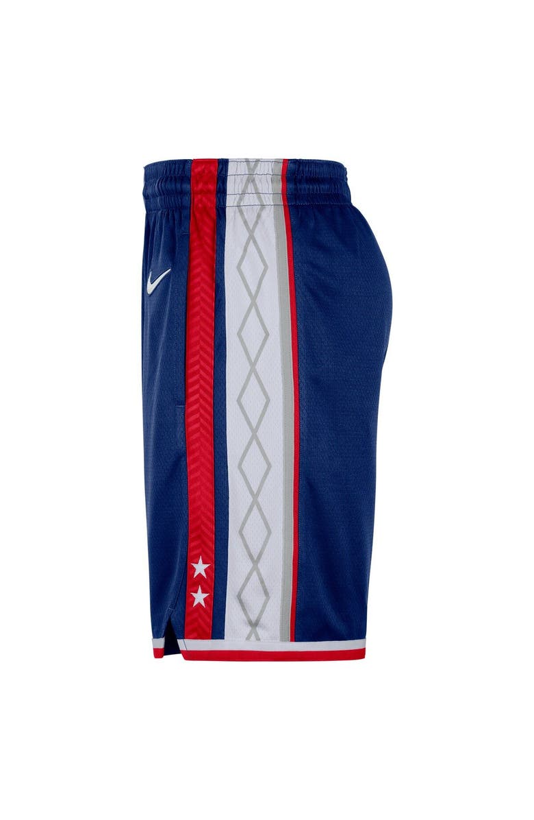 Nike Men's Nike Navy Brooklyn Nets 2021/22 City Edition Swingman Shorts, Alternate, color, 