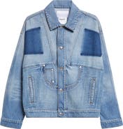 Stella McCartney Deconstructed Denim Jacket