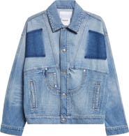 Stella McCartney Deconstructed Denim Jacket