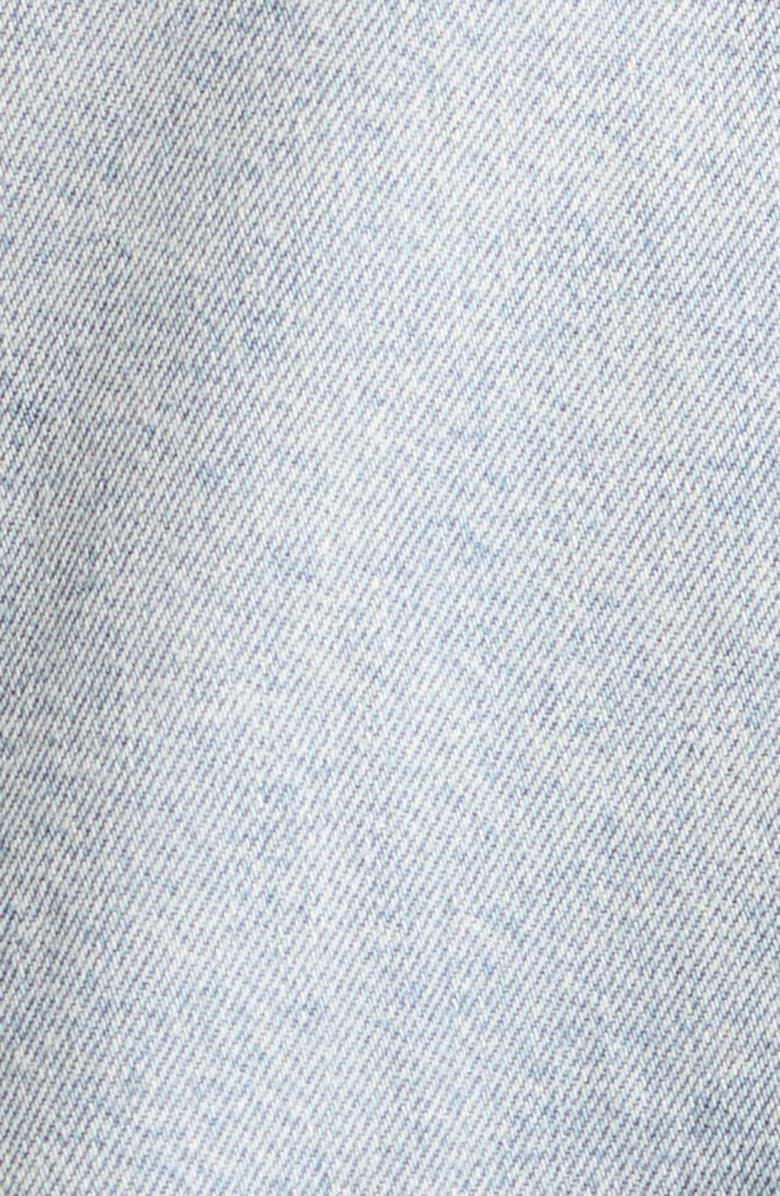 3.1 Phillip Lim Collarless Trapeze Denim Jacket, Alternate, color, Light Blue
