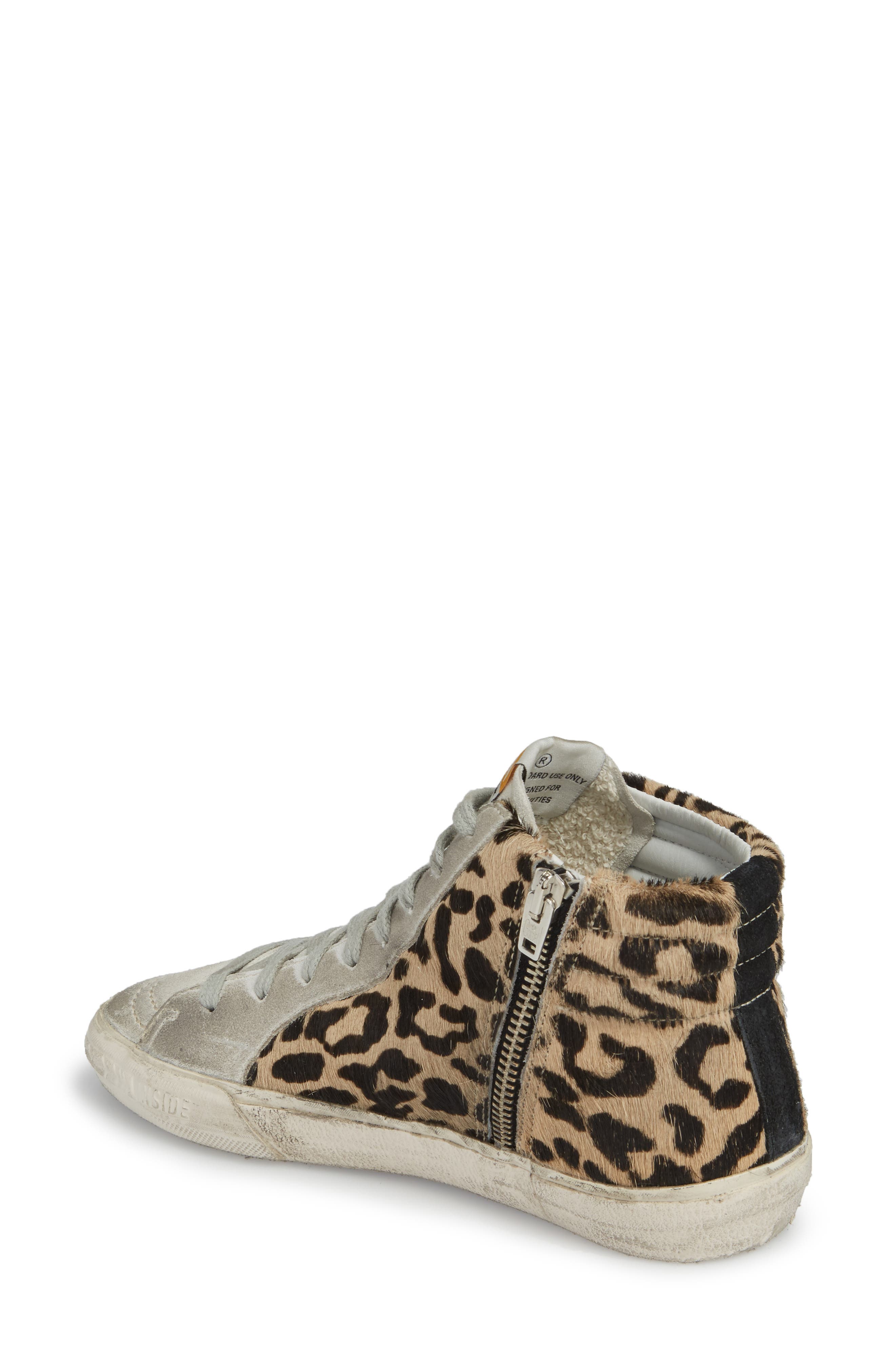 Golden Goose Genuine Calf Hair High Top Sneaker, Alternate, color, 