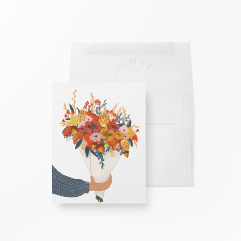 Fall/Halloween Greeting Cards "Autumn Bouquet"