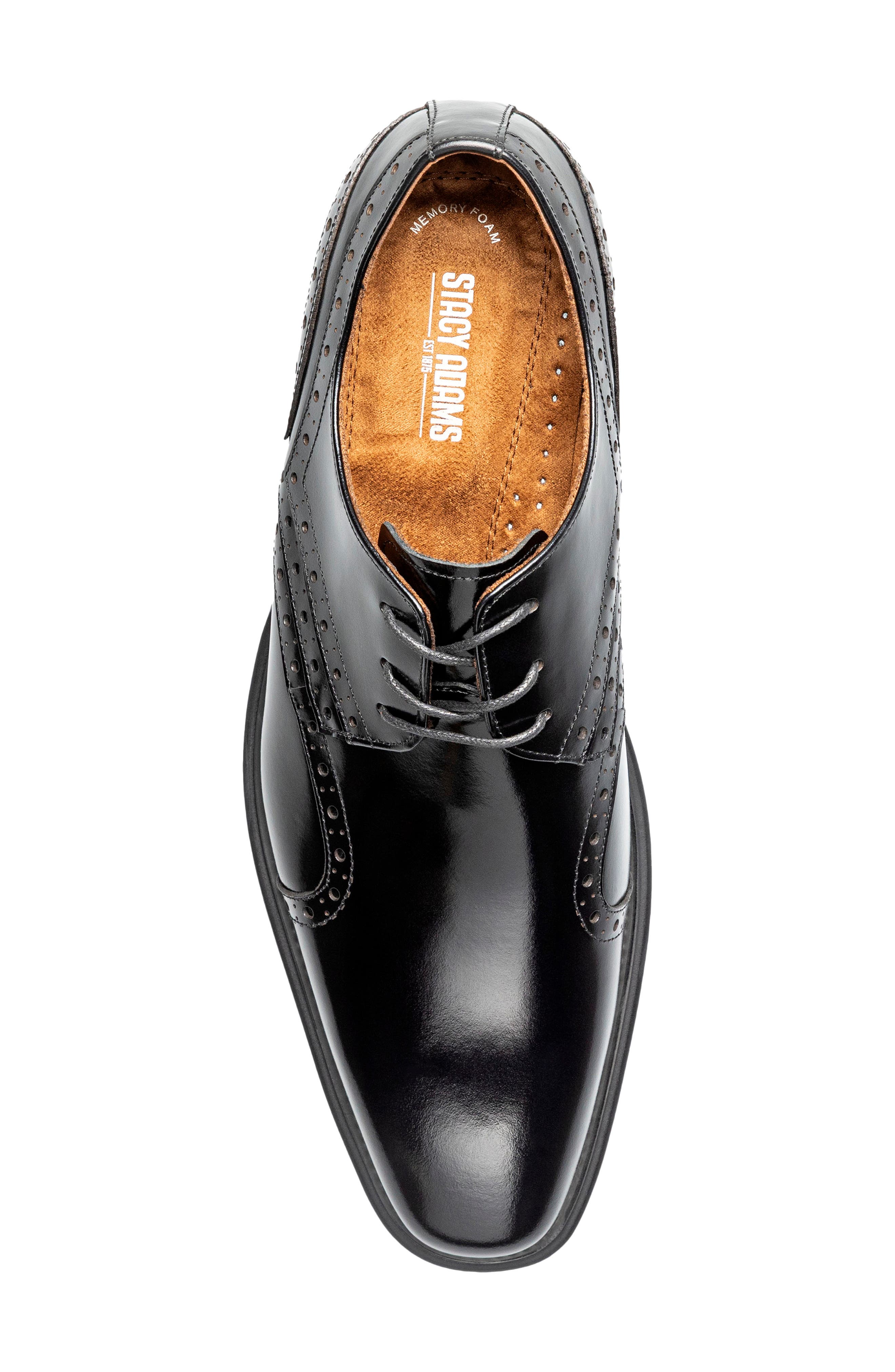 Alexander Plain Toe Oxford, Alternate, color, BLACK