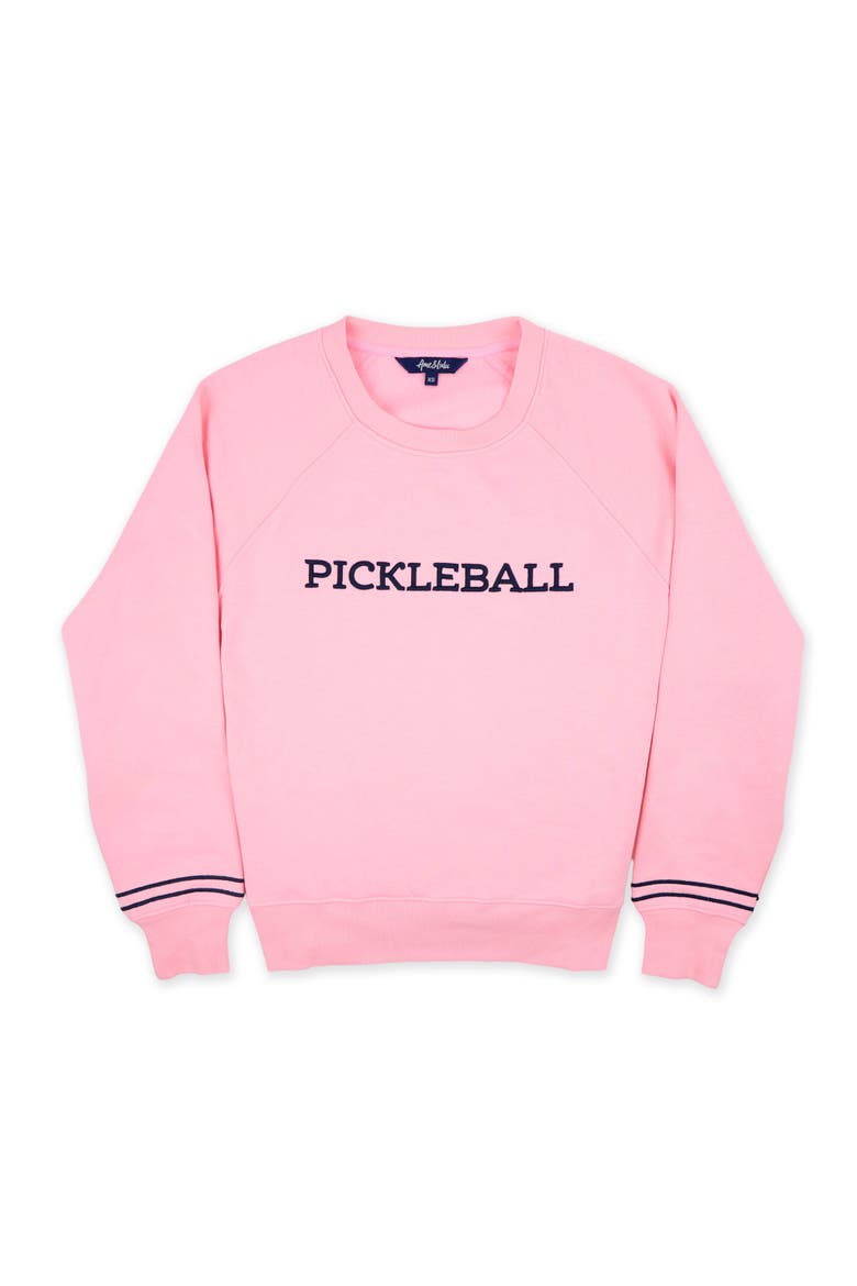 Play All Sweatshirt, Main, color, Pink/Navy Pickleball