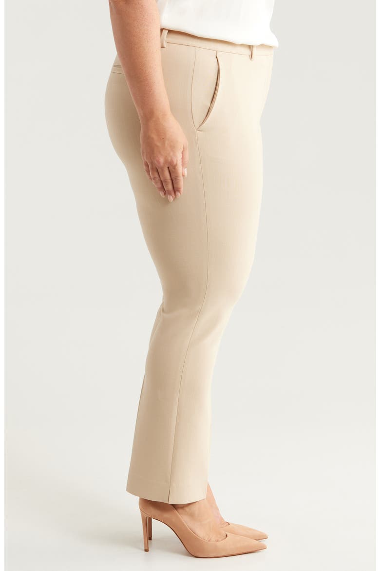 Manhattan Stretch Wool Cigarette Pants, Alternate, color, PLASTER