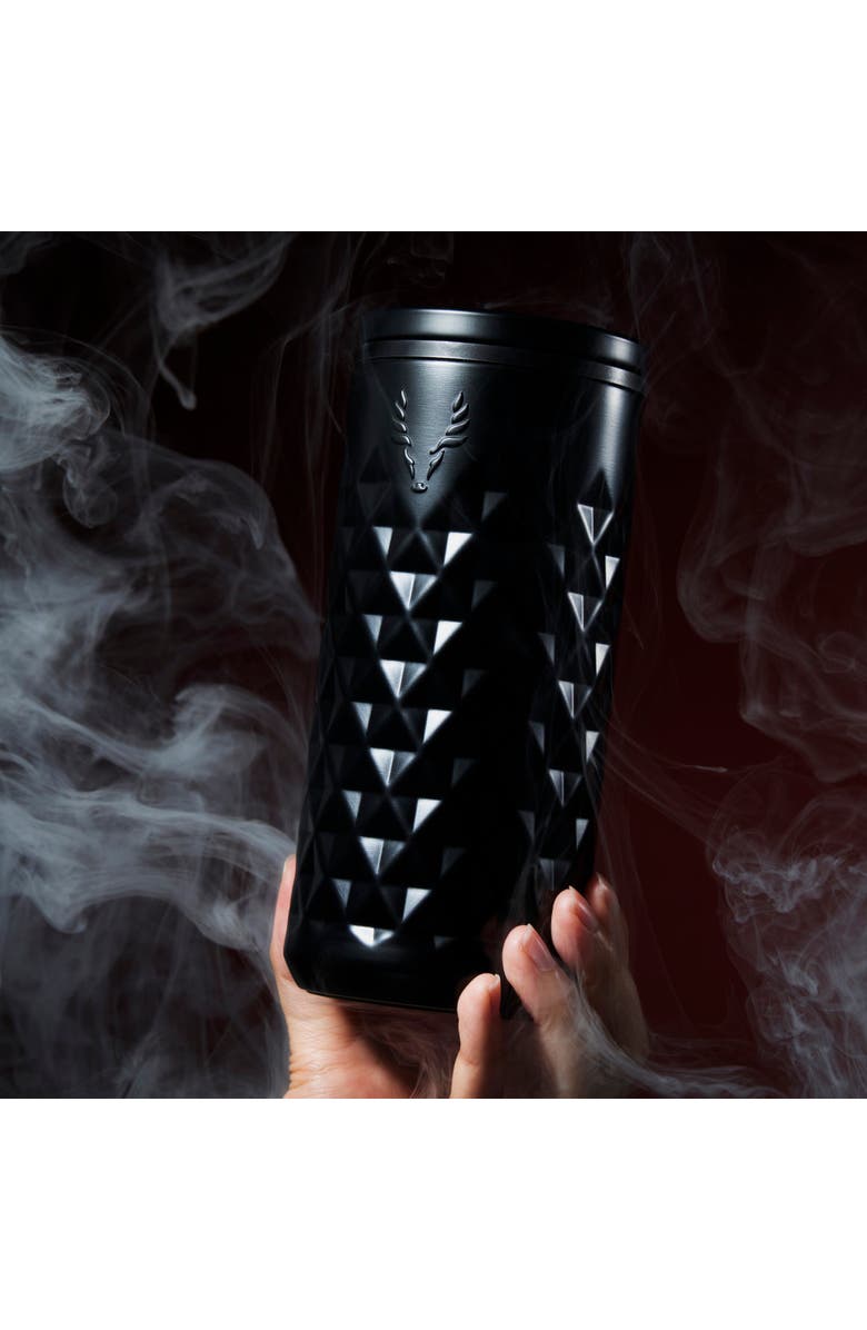 Viski Paragon Stainless Steel Highball Tumbler, Alternate, color, Obsidian