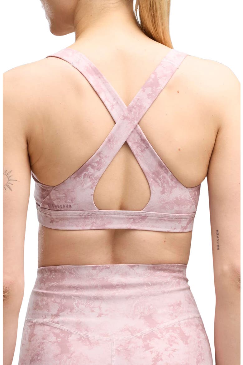 Cloudspun Mid Support Sports Bra, Alternate, color, MISTY PINK