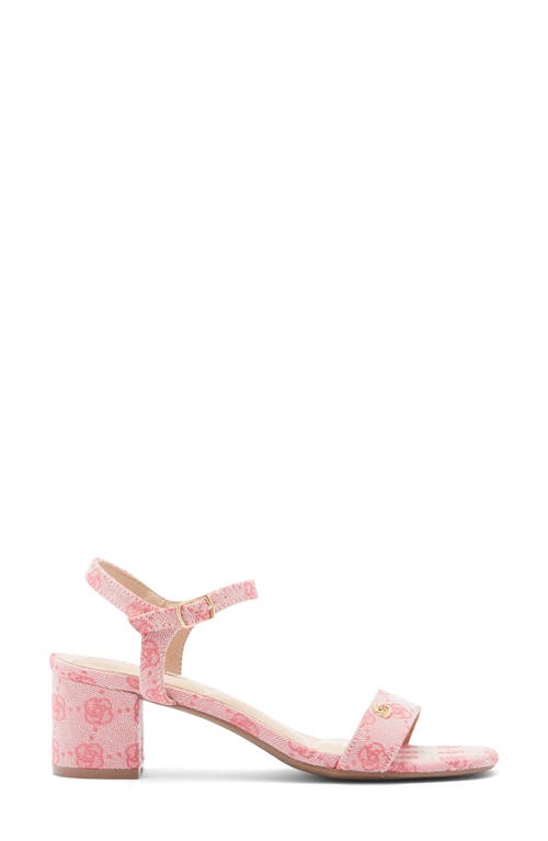 Wild Diva Lounge Laisha Heel Sandal In Pink