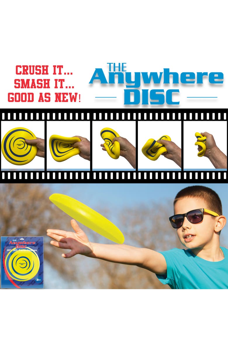 Anywhere Sports The Anywhere Disc, 8" Kids 3+, Alternate, color, Multicolored