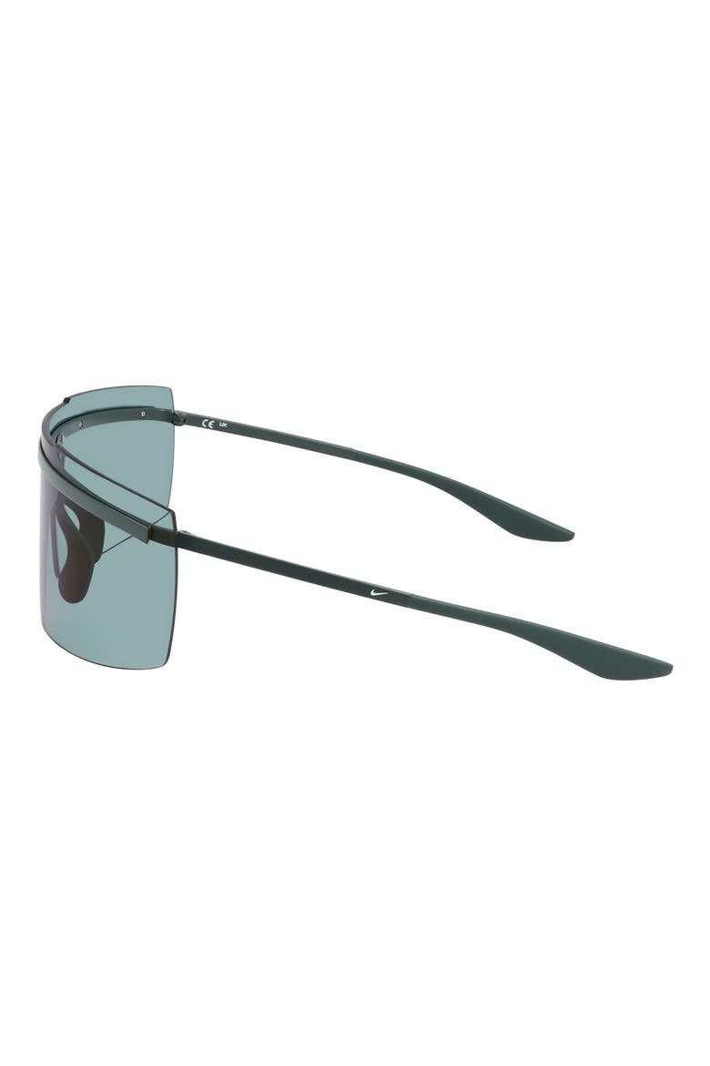 Echo Shield 67mm Sunglasses, Alternate, color, MATTE VINTAGE GREEN / BLUE MIR