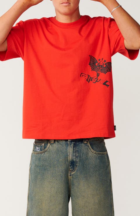 Archive Skull Cotton Graphic T-Shirt