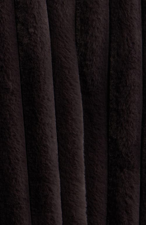 Save The Duck Elina Faux Fur Jacket In Brown