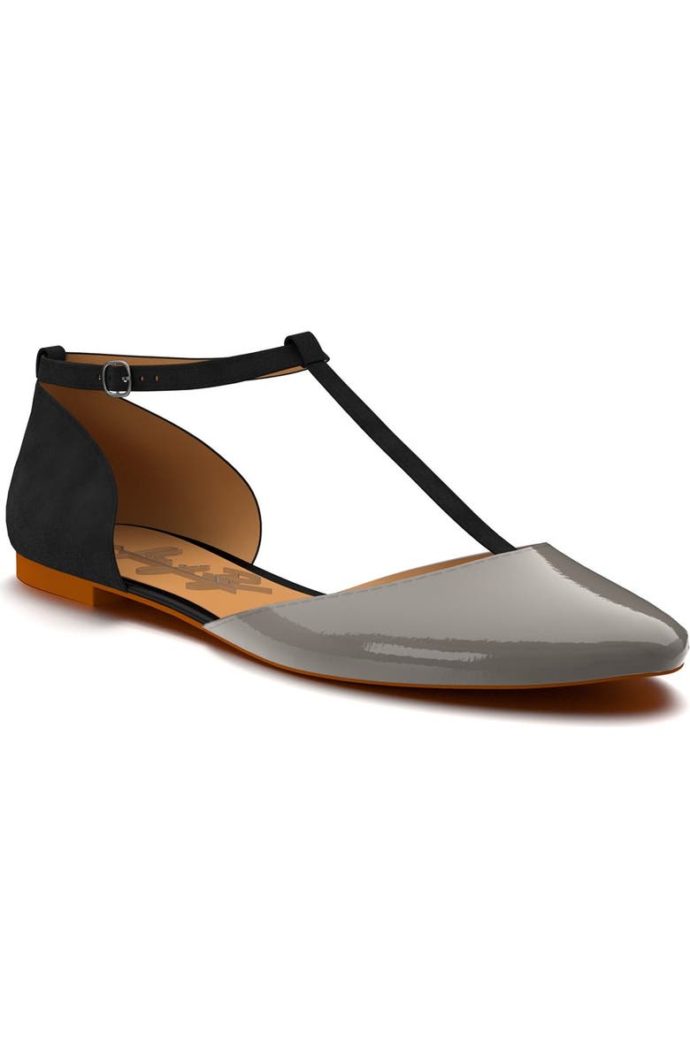 Shoes of Prey T-Strap Flat, Main, color,