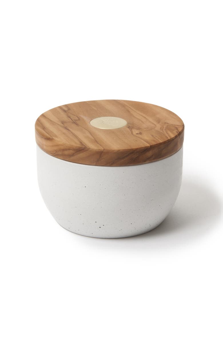 Berard Round Salt Keeper Millenari, Alternate, color, White