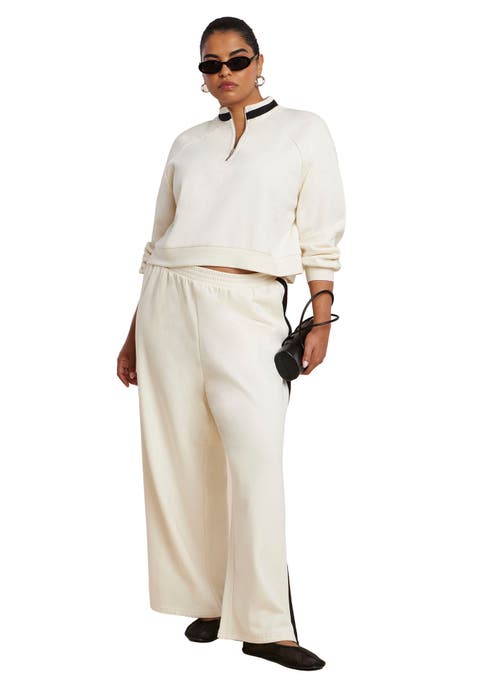 Stripe Detail Sweatpant (Plus)