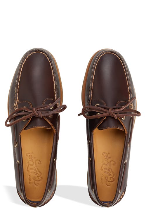 Sperry Gold Cup Authentic Original 2-eye Boat Shoe In Brown