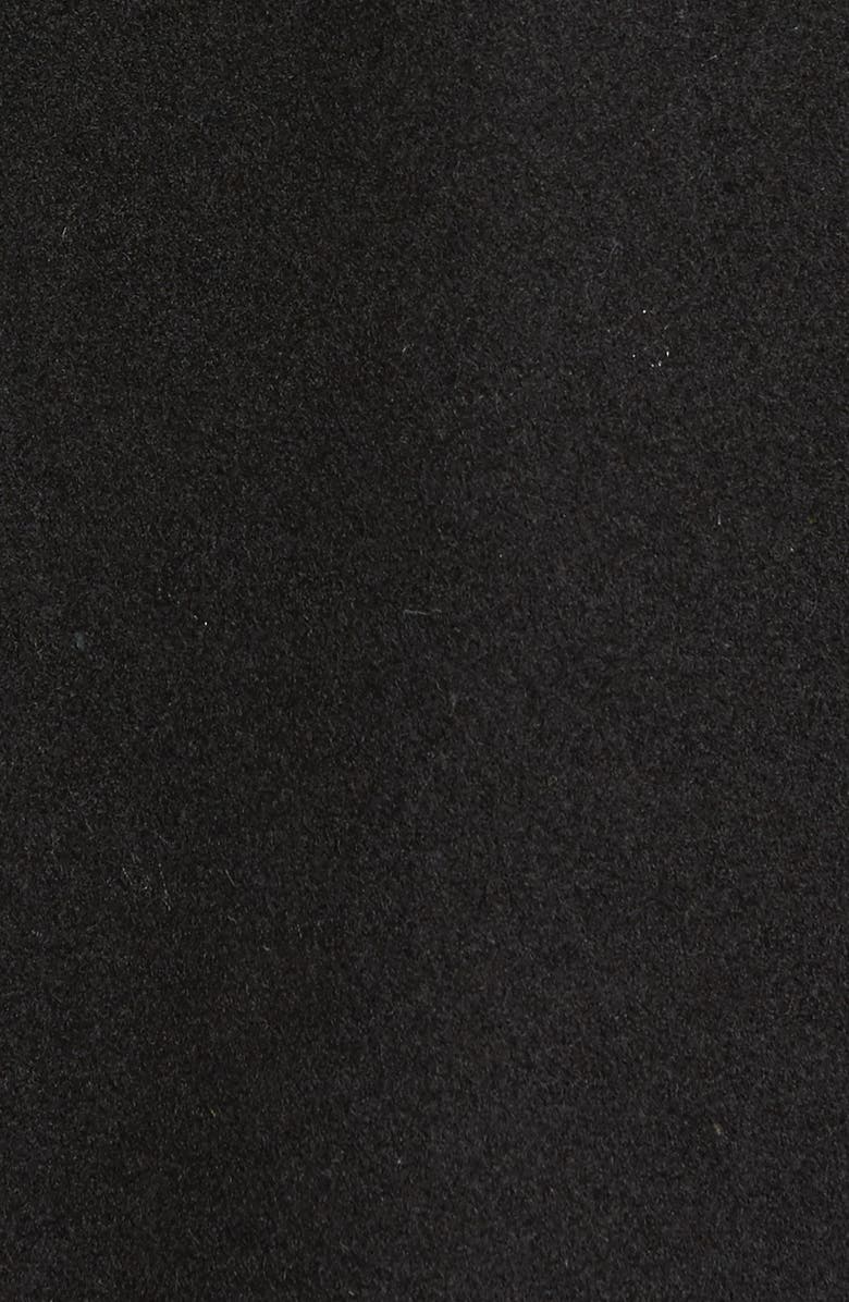 Calvin Klein Grosgrain Double-Breasted Peacoat, Alternate, color, 