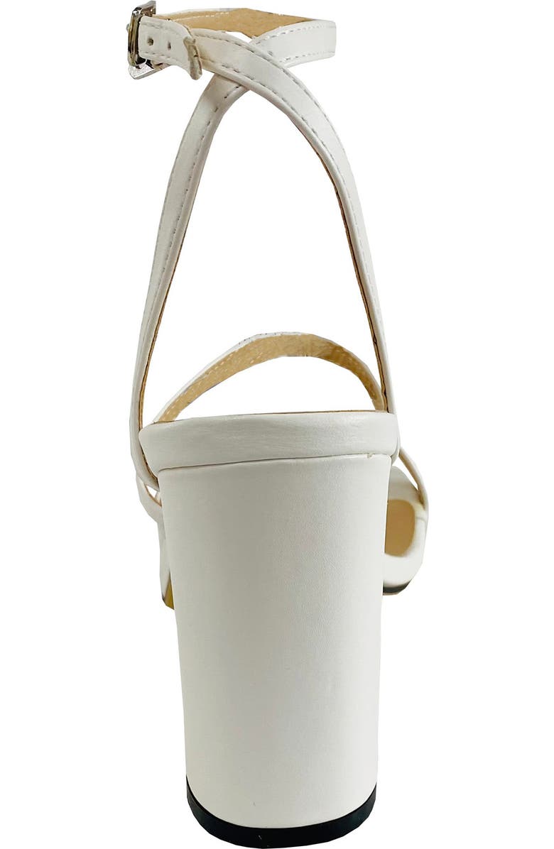 MIQUE Kim Strappy Faux Leather Sandal, Alternate, color,