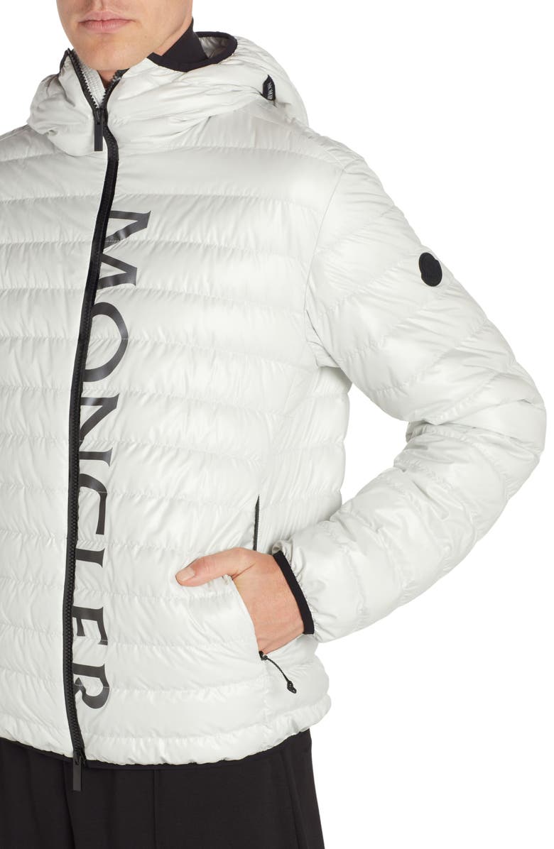 Moncler Lauzet Recycled Micro Ripstop Down Jacket, Alternate, color, 