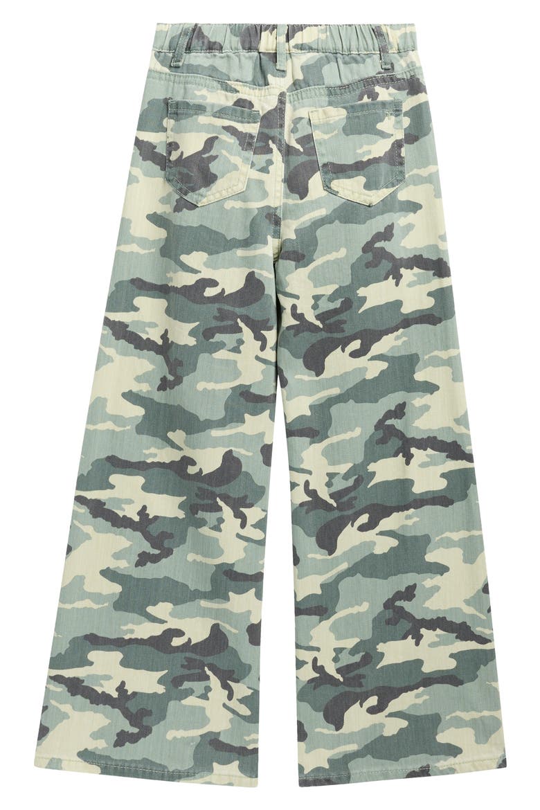 Kids' Camo Jeans, Alternate, color, SAGE CAMO