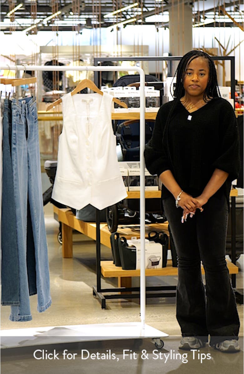 The Jones Linen Blend Vest, sales video thumbnail