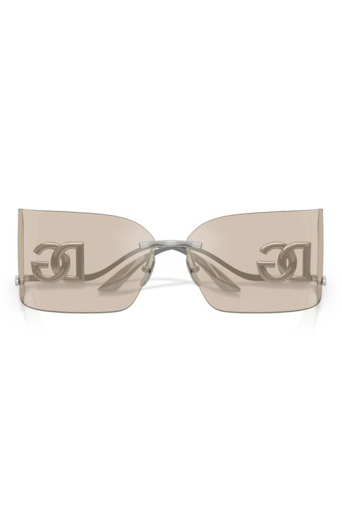 Dolce & Gabbana Dg Crystal Sunglasses In Silver