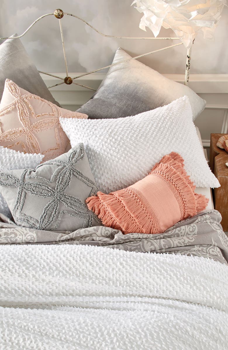 Peri Home Dot Fringe Sham, Alternate, color,