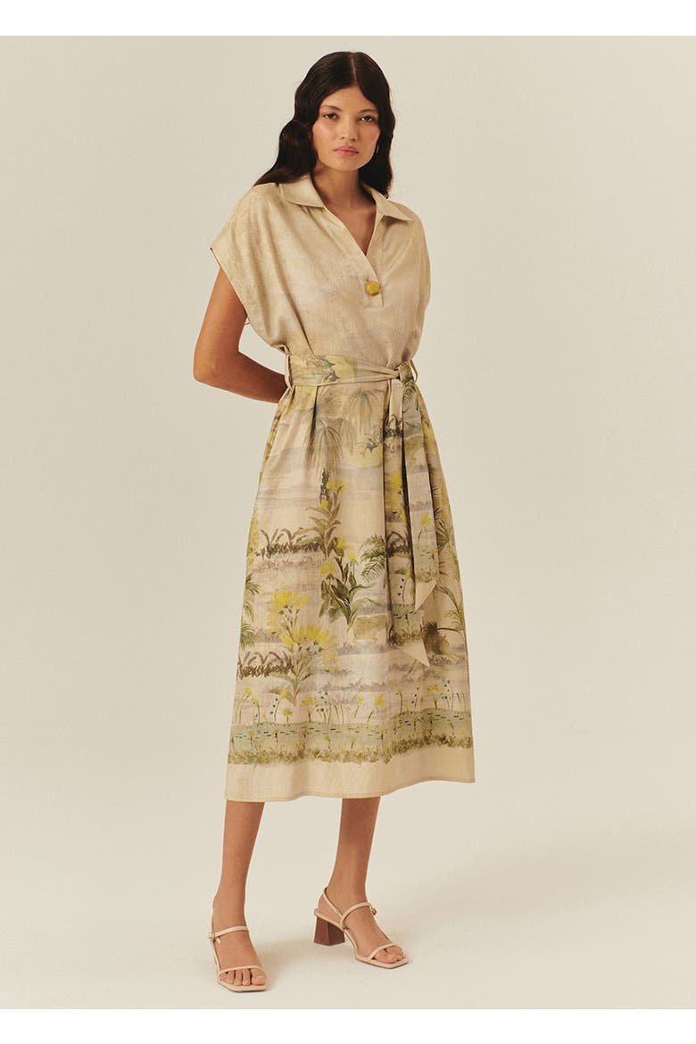 Matilda Midi Dress, Main, color, MULTI COLOR