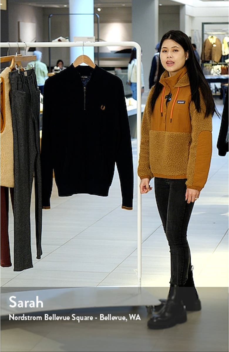 Thermal Knit Half-Zip Sweater, sales video thumbnail