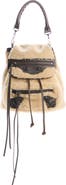 Balenciaga Le City Genuine Shearling Backpack