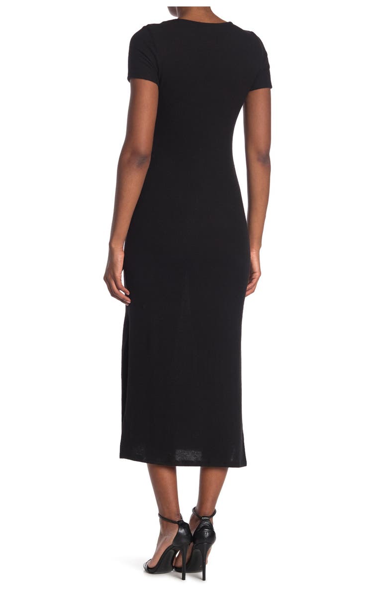 Velvet Torch Cap Sleeve Midi Dress, Alternate, color, 