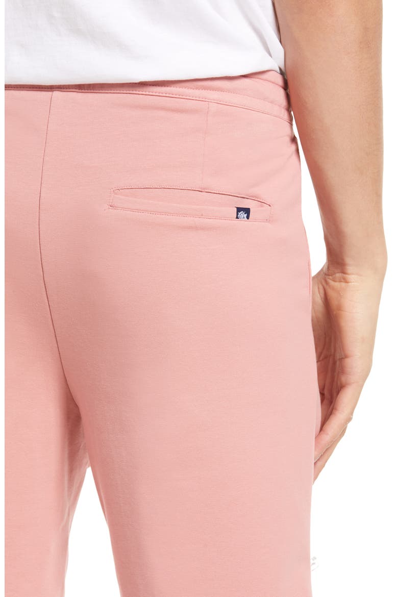 French Terry Shorts, Alternate, color, DUSTY ROSE