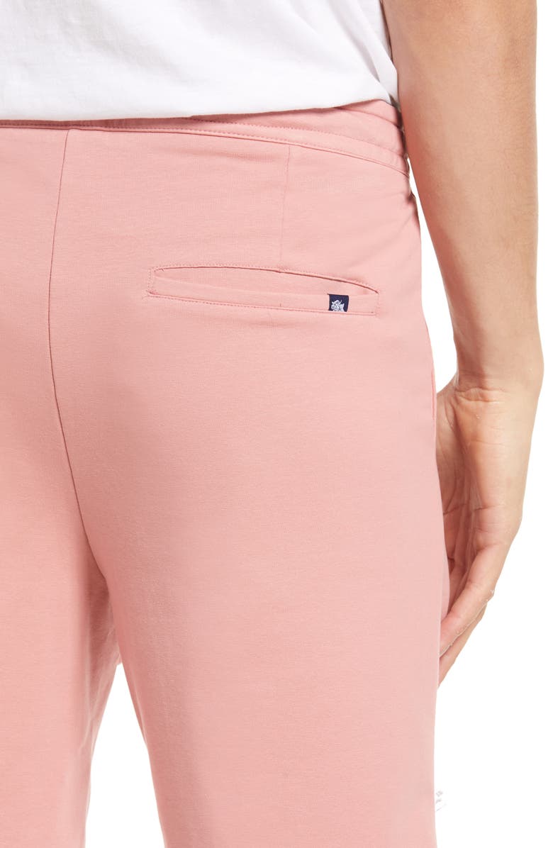 Stone Rose French Terry Shorts, Alternate, color, Dusty Rose