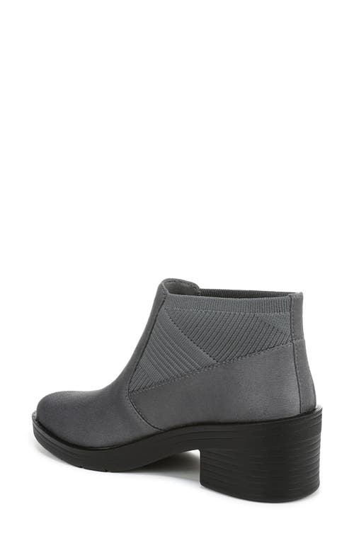 Lifestride Outlook Knit Ankle Boot In Gray