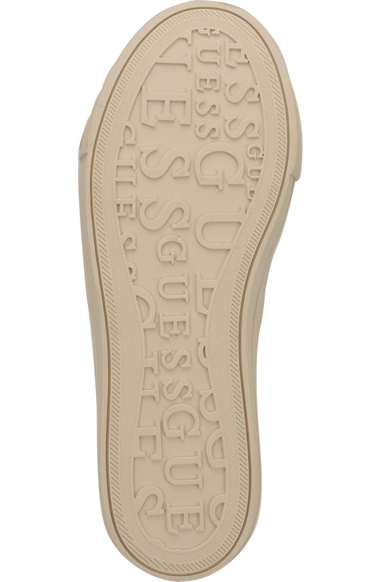 GUESS Issah Platform Sneaker, Alternate, color, Black