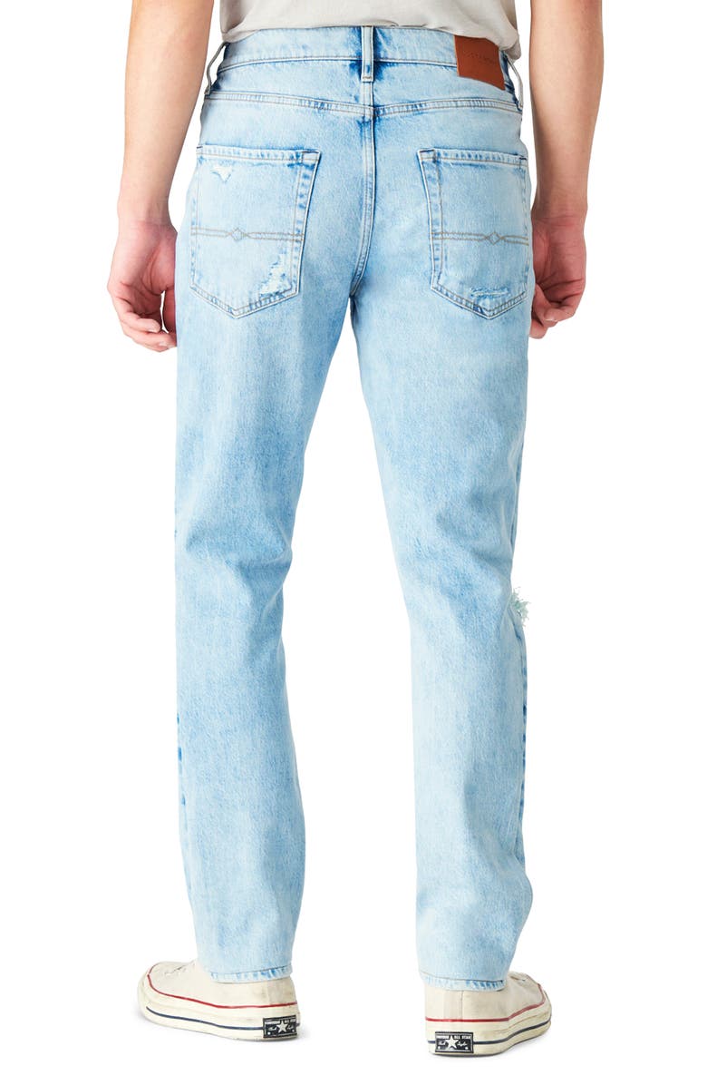 Lucky Brand 410 Ripped Athletic Straight Leg Jeans, Alternate, color,