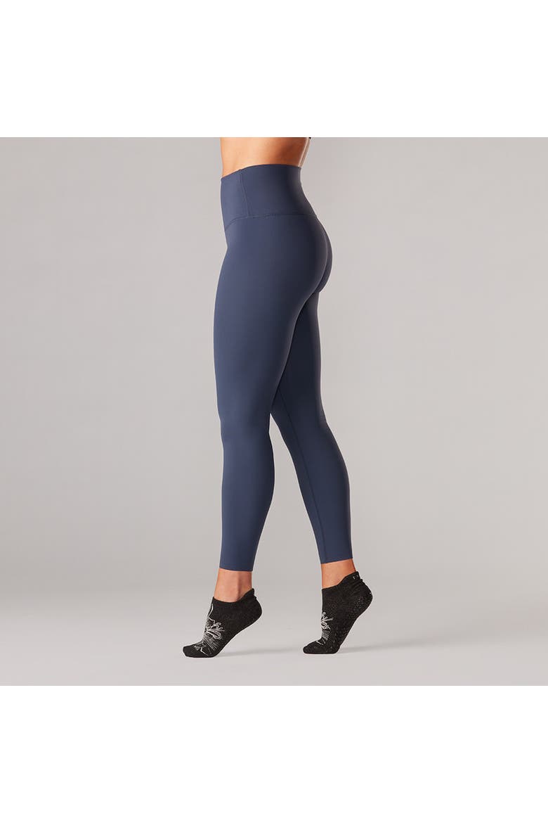 High Waisted 7/8 Legging, Alternate, color, NAVY