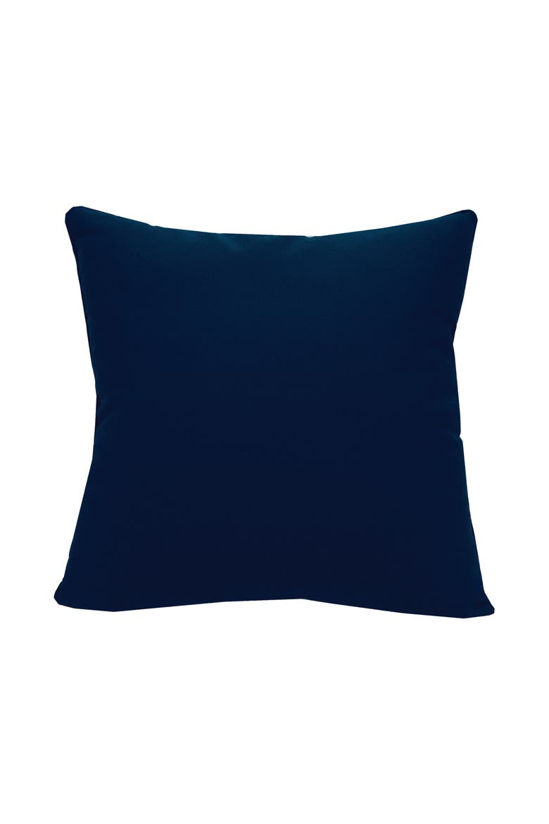 Nautical Rope Chain Indoor/Outdoor Accent Pillow, Alternate, color, Blue