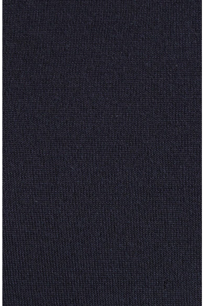 Virgin Wool Crop Cardigan, Alternate, color, NAVY
