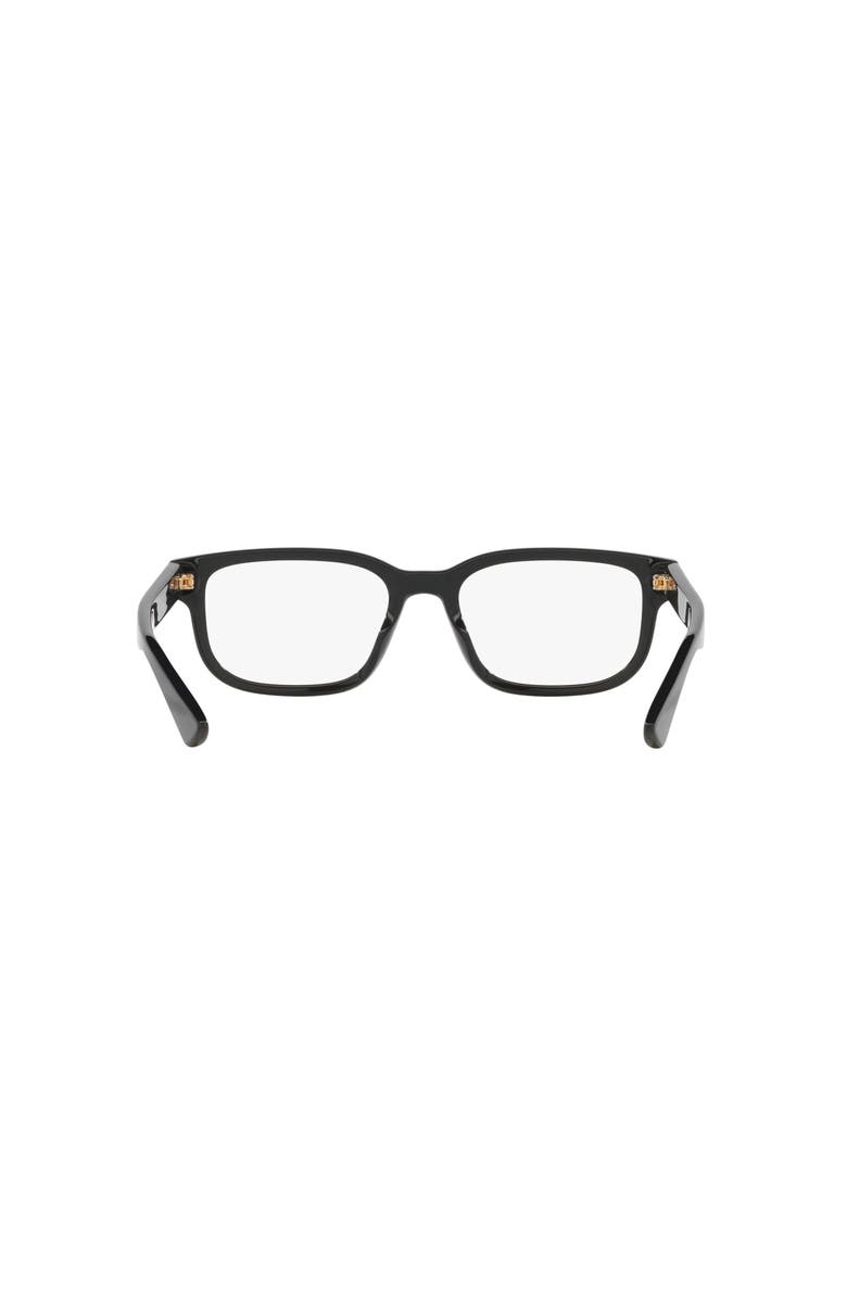 Gucci 56mm Round optical glasses, Alternate, color, Black