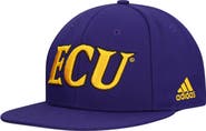 adidas Men's adidas Purple ECU Pirates On Field Fitted Hat