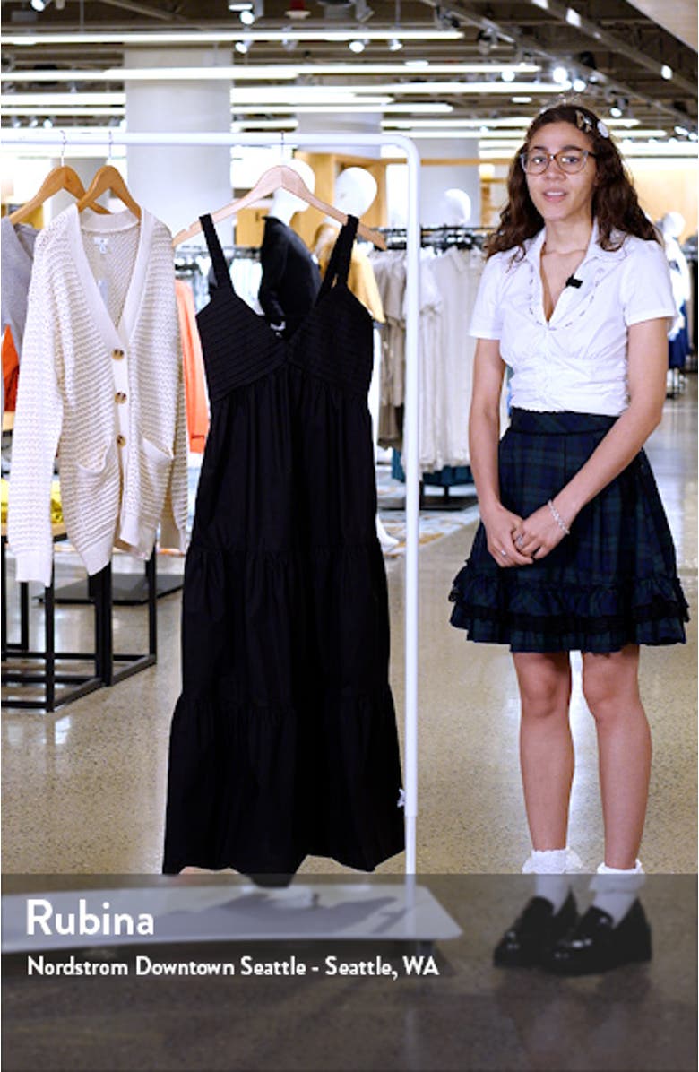 Eliora Tiered Cotton Sundress, sales video thumbnail