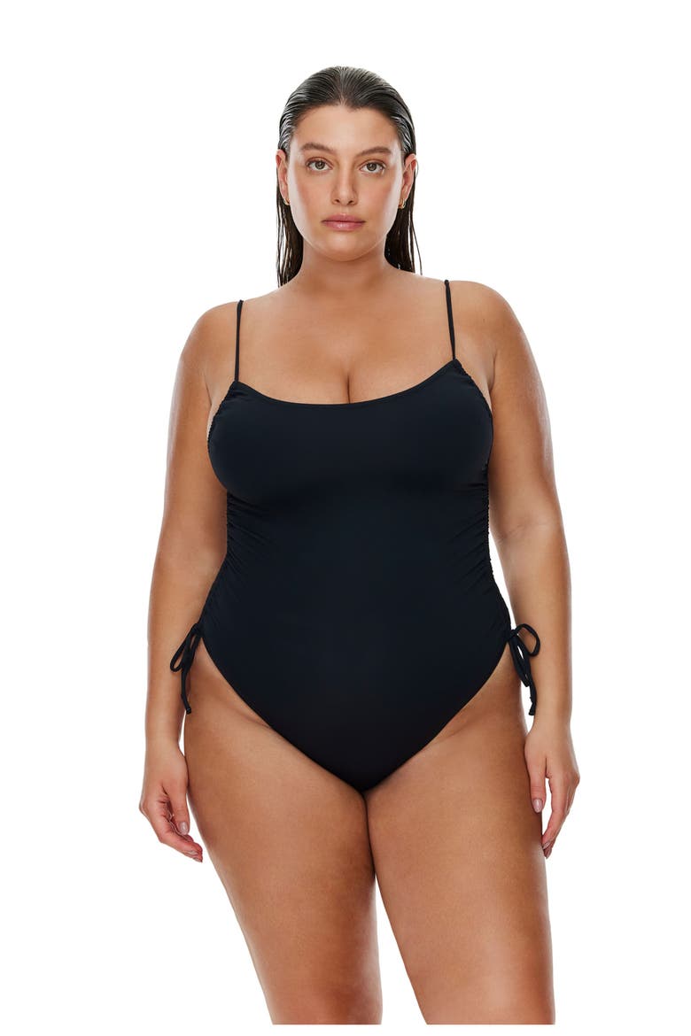 Midnight Adjustable One Piece, Alternate, color, Black
