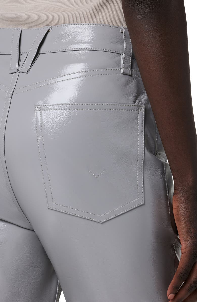 Hudson Jeans Harlow Ultrahigh Waist Split Hem Bootcut Jeans, Alternate, color, Ultimate Gray