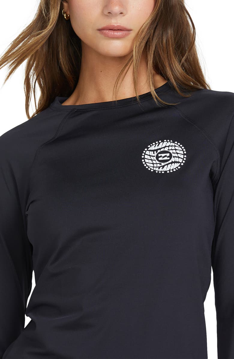 Billabong Sol Searcher Long Sleeve Cover-Up Rashguard, Alternate, color, 