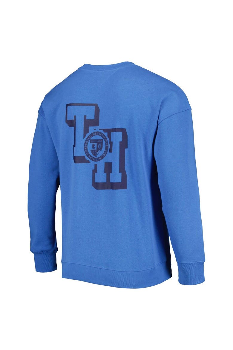 Men's Tommy Hilfiger Powder Blue Los Angeles Chargers Ronald Crew Sweatshirt, Alternate, color, Powder Blue