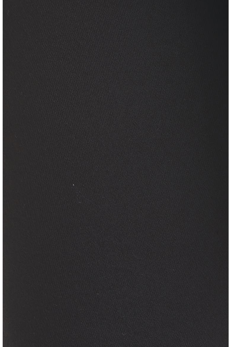 Via Gesù Logo Plaque Slim Fit Jeans, Alternate, color, BLACK