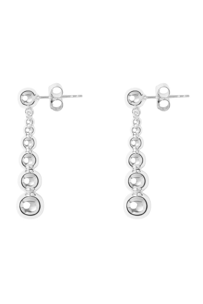 The Rebecca Drop Earrings, Main, color, SILVER