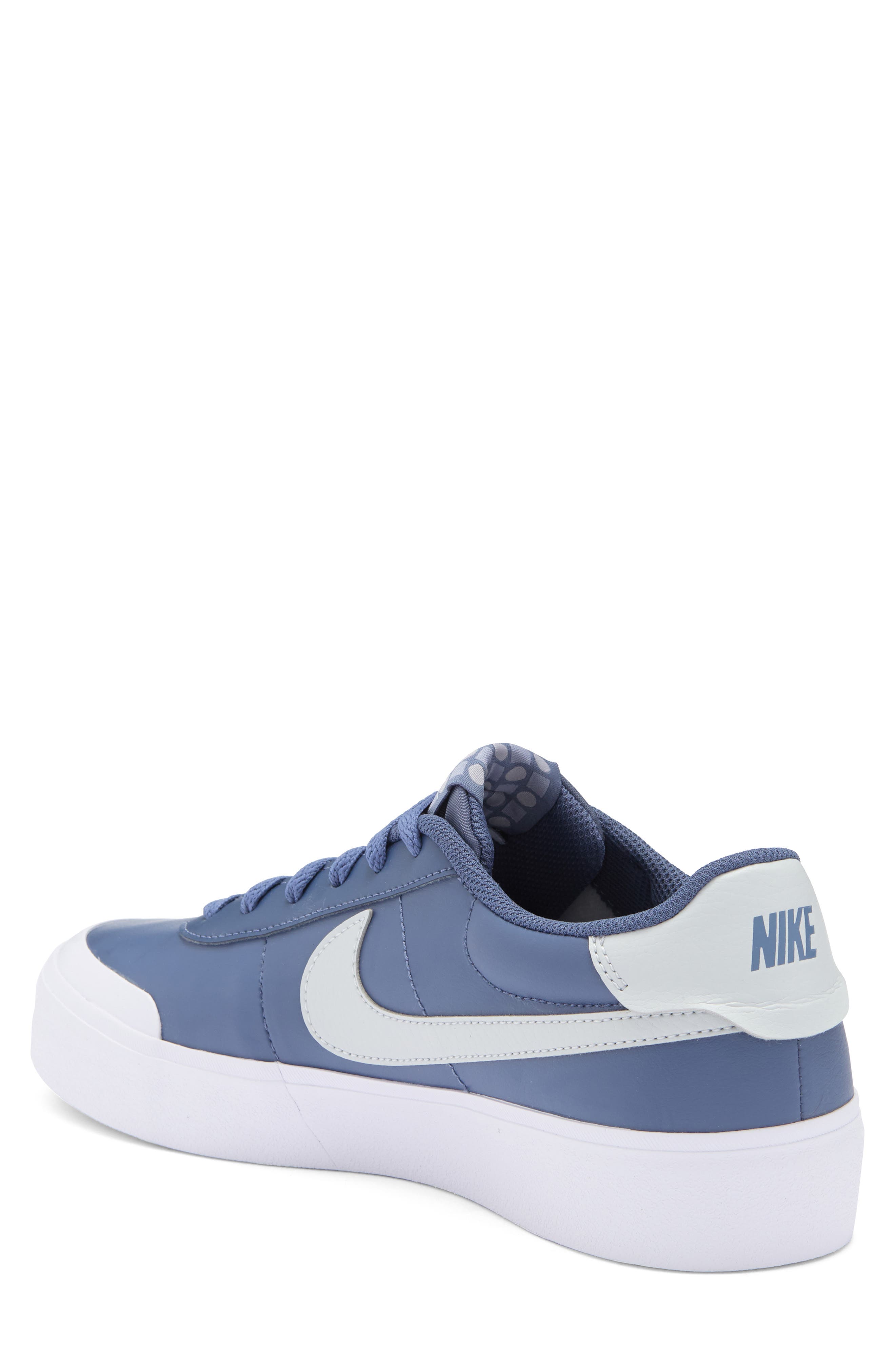 Nike Court Shot Low Top Sneaker, Alternate, color, Diffused Blue/ Pure Platinum